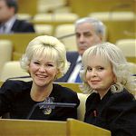 Наталья Ермакова и Татьяна Яковлева - депутаты ГосДумы пятого созыва